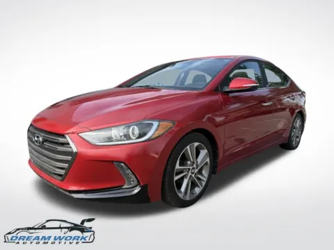 Red 2017 Hyundai Elantra Limited for sale in Charlotte, NC