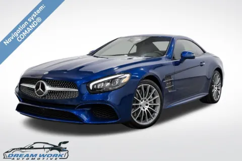 Blue 2017 Mercedes-Benz SL-Class SL 550 for sale in Charlotte, NC