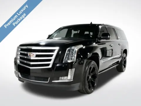 Black 2018 Cadillac Escalade ESV Premium for sale in Charlotte, NC