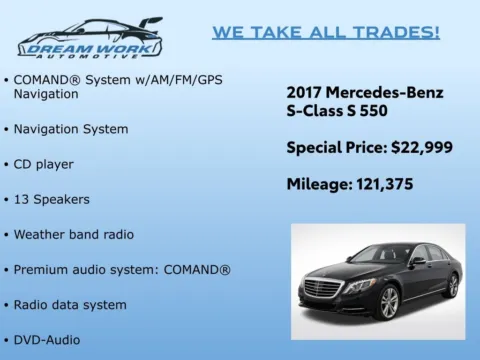 Photos of 2017 Mercedes-Benz S-Class S 550 for sale in Charlotte, NC at Dream Work Automotive