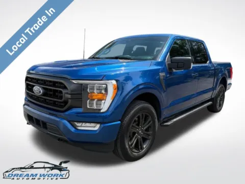 Blue 2022 Ford F-150 XLT for sale in Charlotte, NC
