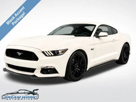 White 2017 Ford Mustang GT Premium for sale in Charlotte, NC