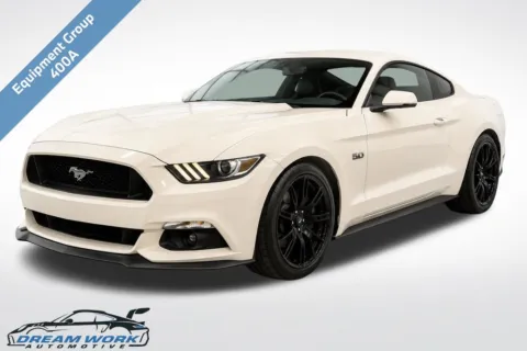 White 2017 Ford Mustang GT Premium for sale in Charlotte, NC