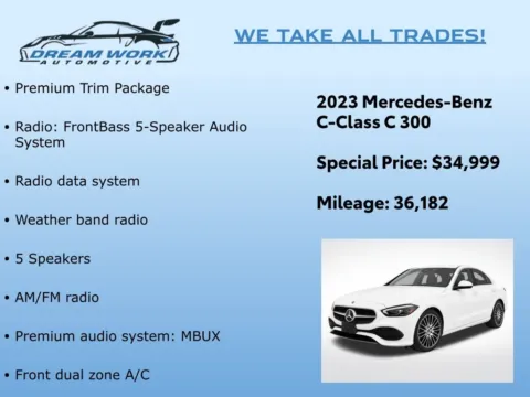 Photos of 2023 Mercedes-Benz C-Class C 300 for sale in Charlotte, NC at Dream Work Automotive