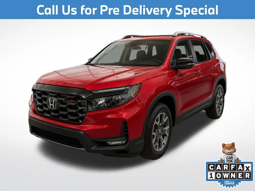 Red 2023 Honda Passport TrailSport for sale in Charlotte, NC
