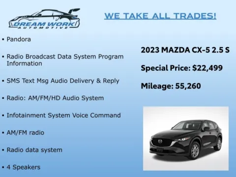 Photos of 2023 Mazda CX-5 2.5 S for sale in Charlotte, NC at Dream Work Automotive