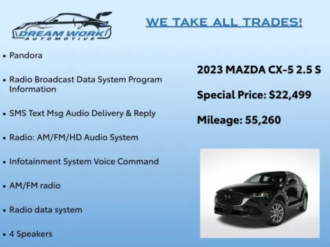 Photos of 2023 Mazda CX-5 2.5 S for sale in Charlotte, NC at Dream Work Automotive