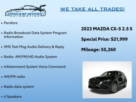 Photos of 2023 Mazda CX-5 2.5 S for sale in Charlotte, NC at Dream Work Automotive