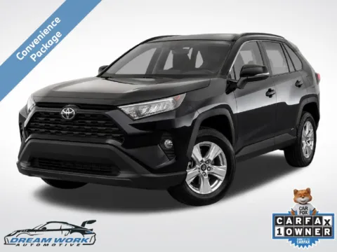 Black 2021 Toyota RAV4 XLE for sale in Charlotte, NC