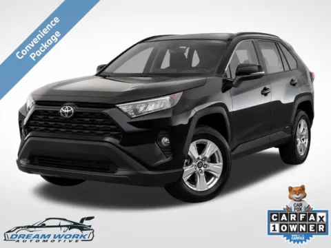 Black 2021 Toyota RAV4 XLE for sale in Charlotte, NC