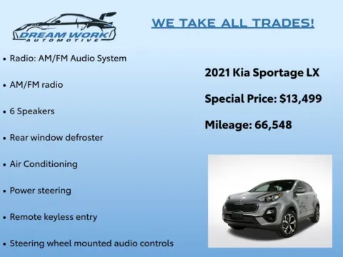 Photos of 2021 Kia Sportage LX for sale in Charlotte, NC at Dream Work Automotive