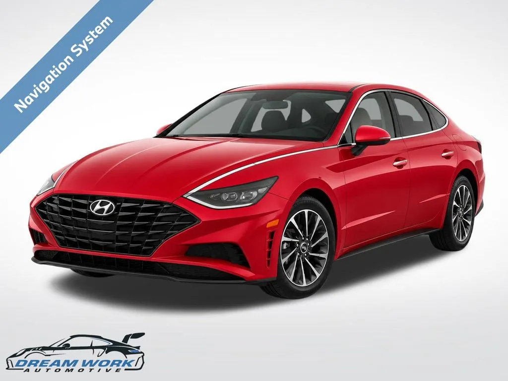 Red 2020 Hyundai Sonata Limited for sale in Charlotte, NC