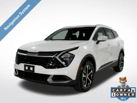 White 2023 Kia Sportage Hybrid EX for sale in Charlotte, NC