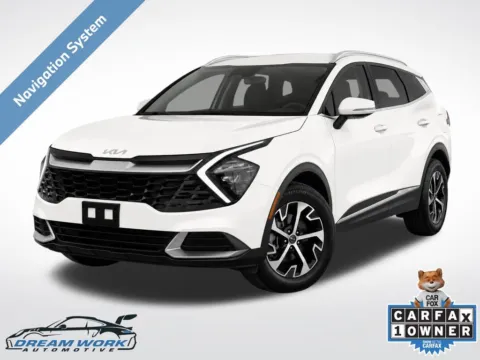 White 2023 Kia Sportage Hybrid EX for sale in Charlotte, NC