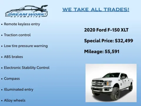 Photos of 2020 Ford F-150 XLT for sale in Charlotte, NC at Dream Work Automotive