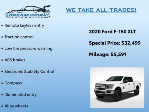 Photos of 2020 Ford F-150 XLT for sale in Charlotte, NC at Dream Work Automotive