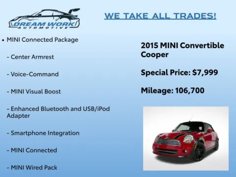 Photos of 2015 MINI Cooper for sale in Charlotte, NC at Dream Work Automotive