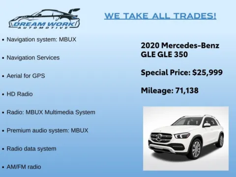 Photos of 2020 Mercedes-Benz GLE 350 for sale in Charlotte, NC at Dream Work Automotive