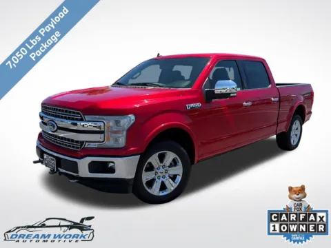 Red 2020 Ford F-150 Lariat for sale in Charlotte, NC