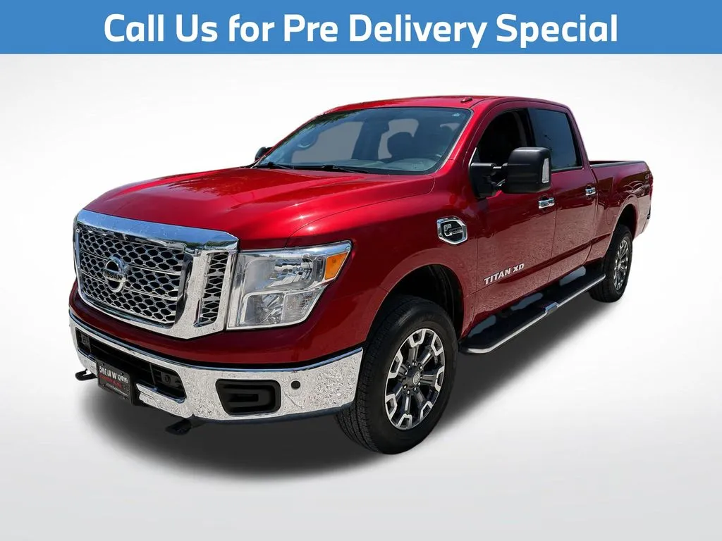 Red 2018 Nissan Titan XD SV for sale in Charlotte, NC