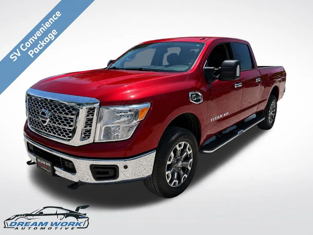 Red 2018 Nissan Titan XD SV for sale in Charlotte, NC