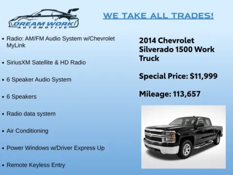 Photos of 2014 Chevrolet Silverado 1500 Work Truck for sale in Charlotte, NC at Dream Work Automotive
