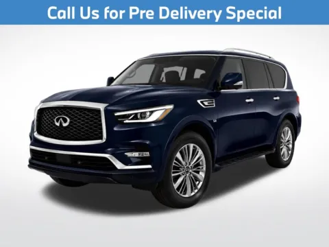 Blue 2020 INFINITI QX80 LUXE for sale in Charlotte, NC
