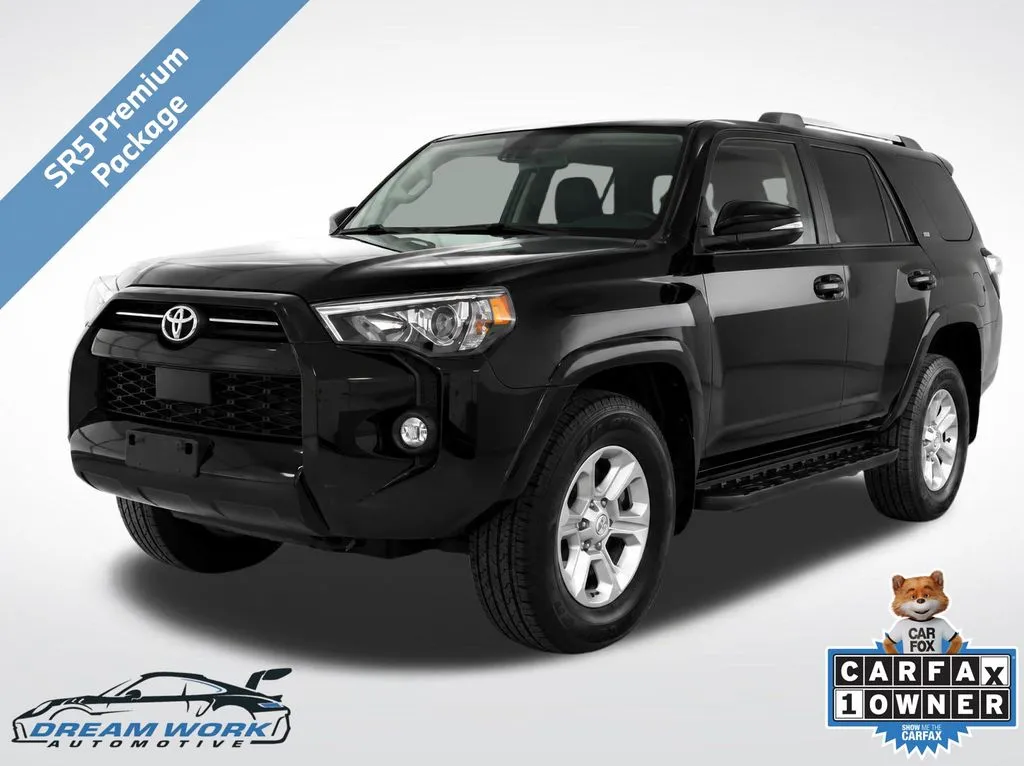 Black 2022 Toyota 4Runner SR5 Premium for sale in Charlotte, NC
