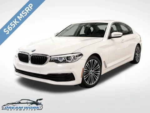 White 2019 BMW 5 Series 540i for sale in Charlotte, NC