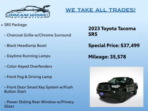 Photos of 2023 Toyota Tacoma SR5 for sale in Charlotte, NC at Dream Work Automotive
