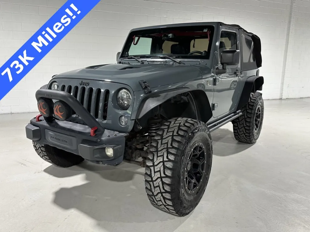 Miniature Jeep Wrangler Rubicon Argent 1:32 Jada Toys - Modèle 2014 Neuf Sous Boîte