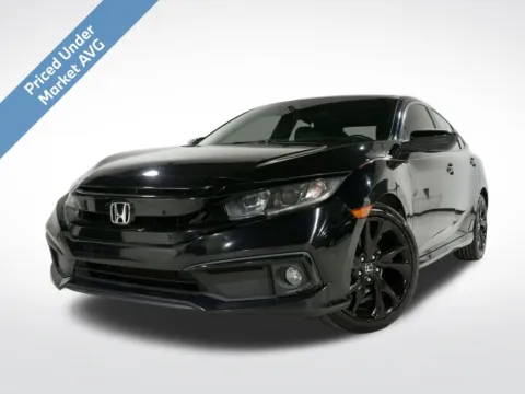 Black 2020 Honda Civic Sport for sale in Charlotte, NC