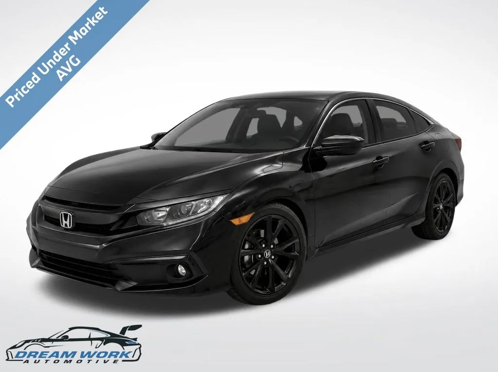 Black 2020 Honda Civic Sport for sale in Charlotte, NC
