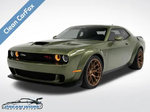 Green 2021 Dodge Challenger R/T Scat Pack Widebody for sale in Charlotte, NC