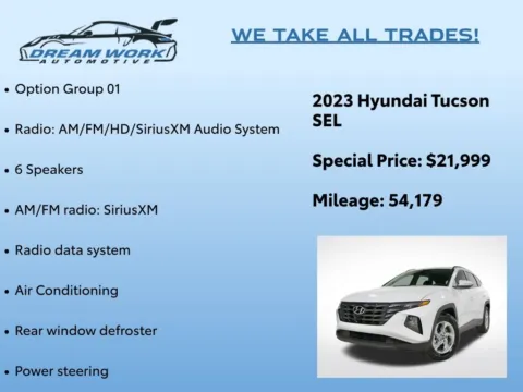 Photos of 2023 Hyundai Tucson SEL for sale in Charlotte, NC at Dream Work Automotive