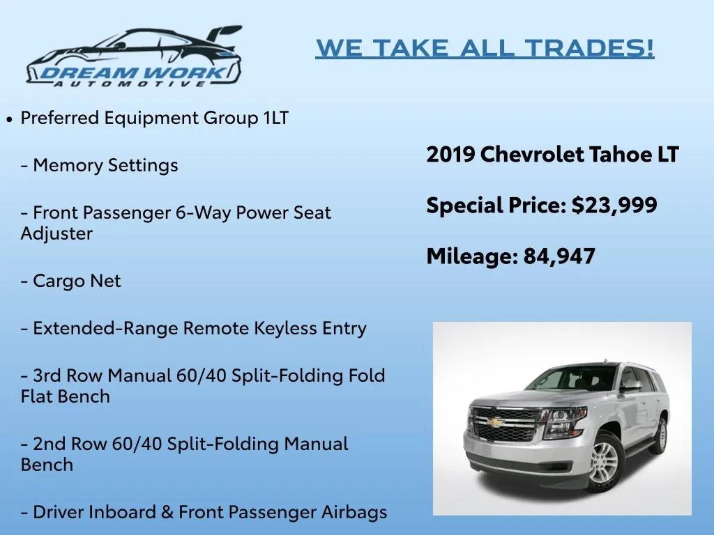 2019 Chevrolet Tahoe LT - Photo 2
