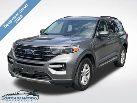 Gray 2021 Ford Explorer XLT for sale in Charlotte, NC