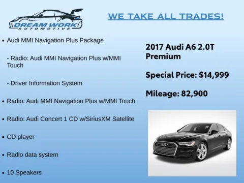Photos of 2017 Audi A6 2.0T Premium for sale in Charlotte, NC at Dream Work Automotive