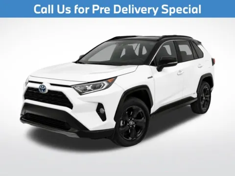 White 2019 Toyota RAV4 Hybrid XSE for sale in Charlotte, NC