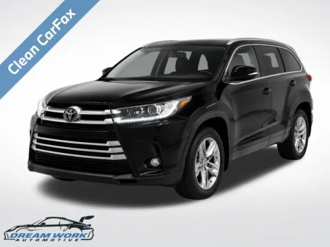 Black 2018 Toyota Highlander Limited for sale in Charlotte, NC