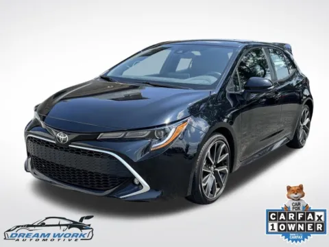 Black 2019 Toyota Corolla Hatchback XSE for sale in Charlotte, NC