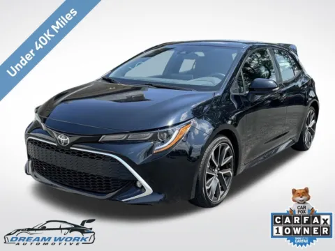 Black 2019 Toyota Corolla Hatchback XSE for sale in Charlotte, NC
