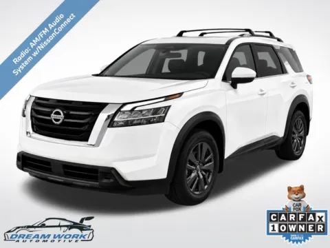 White 2022 Nissan Pathfinder SV for sale in Charlotte, NC