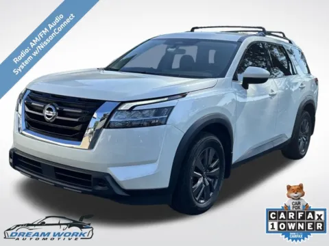 White 2022 Nissan Pathfinder SV for sale in Charlotte, NC