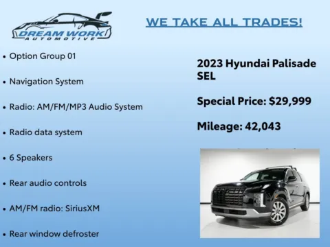 Photos of 2023 Hyundai Palisade SEL for sale in Charlotte, NC at Dream Work Automotive