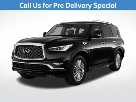 Black 2019 INFINITI QX80 LUXE for sale in Charlotte, NC