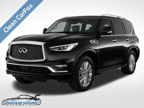 Black 2019 INFINITI QX80 LUXE for sale in Charlotte, NC