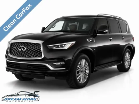 Black 2019 INFINITI QX80 LUXE for sale in Charlotte, NC