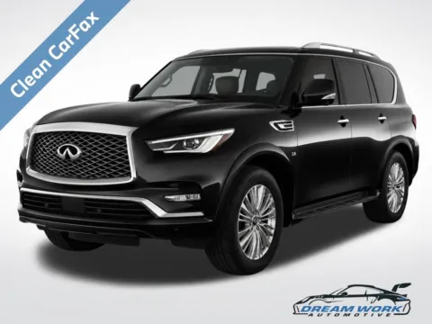 Black 2019 INFINITI QX80 LUXE for sale in Charlotte, NC