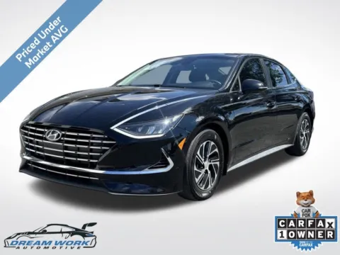 Black 2023 Hyundai Sonata Hybrid Blue for sale in Charlotte, NC
